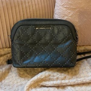 Michael Kors black crossbody purse